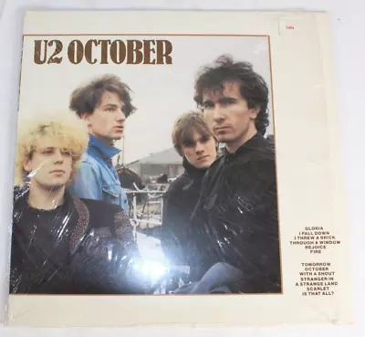 U2 October Vinyl LP Record Album 1981 Island 900921 BONO THE EDGE Shrink • $9.99