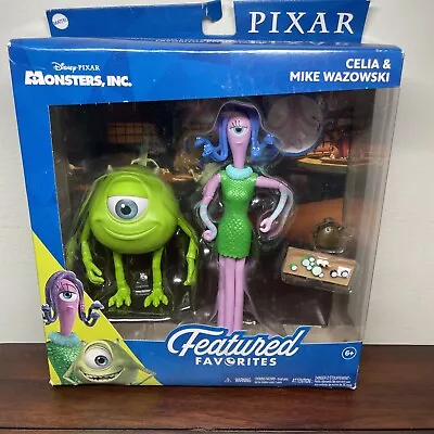 Disney Pixar Monsters Inc. Featured Favorites Celia & Mike Wazowski New • $12.99