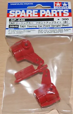 Tamiya 50648/0445098/10445098 TA01 Touring Car Front Upright (Red) (Hot Shot 2) • £8.49