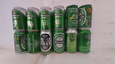 Heineken Beer Cans - Holland.. Greece .. Italy .. NZ .. Brazil .. France • $25