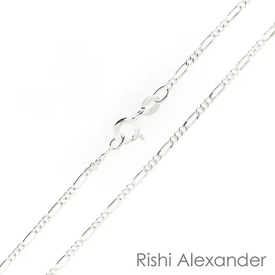 925 Sterling Silver 2mm Petite Figaro Chains Italy Stamped .925 All Lengths • $4.99