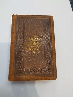 Eyre Spottiswoode Bible C 1860-1880 Pearl 24mo Colour Illus. Gilt • £75