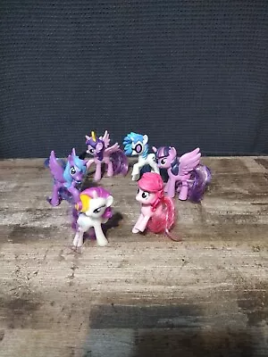 Lot Of 6 My Little Pony McDonald’s Twilight Sparkle Princess Luna Rainbow Dash • $13.99