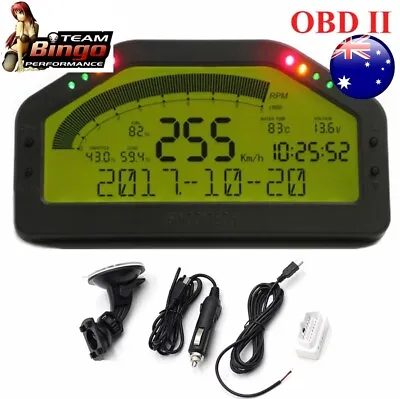 Car Race Dash Display OBD2 Bluetooth Dashboard LCD Screen Digital Gauge Kit🇦🇺 • $395