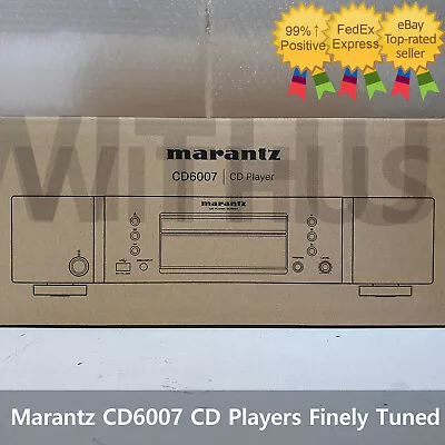 Marantz CD6007 CD Players Finely Tuned CD Player 220V_Sliver - Express  • $488.38