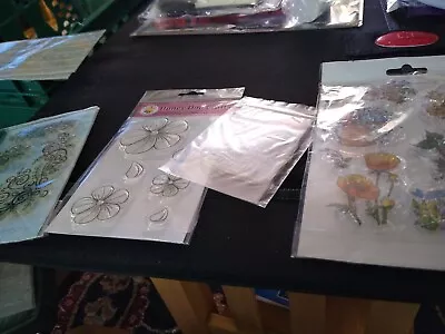 £0.99 • Buy Floral Craft Stamps Various Makes