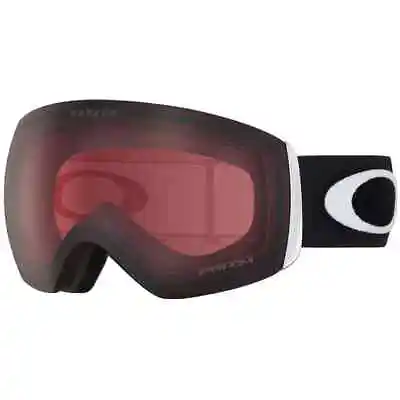 Oakley Flight Deck XM Snow Goggles Matte Black W/Prizm Rose & Case LARGE • $97.88