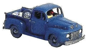 GHQ 57008 N Scale American Truck - (Unpainted Metal Kit) -- 1950's Pickup Truck • $8.99