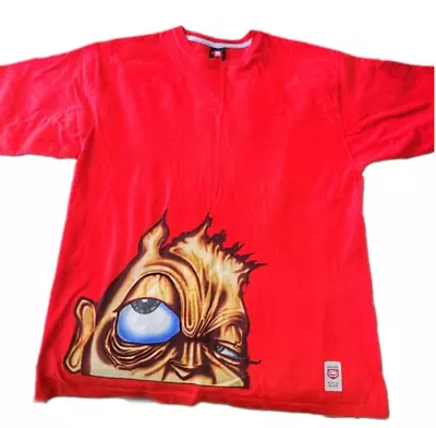 Ecko Unltd Short Sleeve T-shirt - Large - Vintage - Red  ULTRA RARE • $120