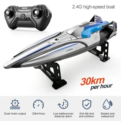 2.4GHz S1 Waterproof Long Range Wireless Remote Control High Speed Boat Toy Gift • $71.14