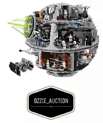 Lego Star Wars - UCS Death Star - Darth Vader Minifigure100% Complete [10188] • $999.95