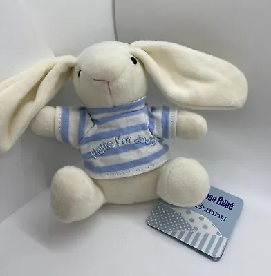Hello I'm Jojo Bunny 5  Jojo Maman Bebe Soft Toy Plush Comforter With Tags • £9.99