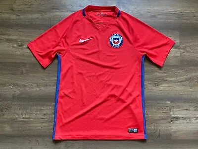 £108 • Buy + Chile National Team 2016/2017 Home Football Shirt Soccer Jersey Nike