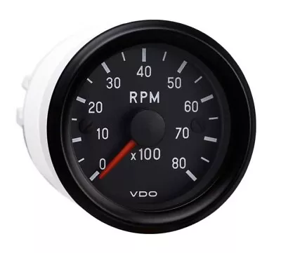 VDO Cockpit 8000 RPM Tachometer 333-959 IN STOCK - SHIPS TODAY! • $139