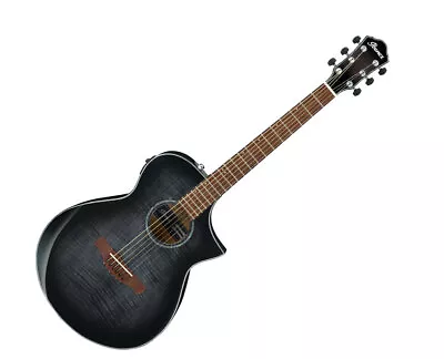 Ibanez AEWC400TKS AEW Acoustic Electric Guitar - Transparent Black Sunburst • $599.99