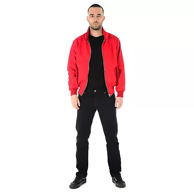 £9.95 • Buy Vintage Harrington Jacket Mens Classic Retro Scooter 1970's Bomber Mod Coat Top