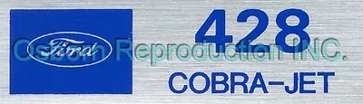 Mustang 428 Cobra Jet Decal Each 1967 - 1973 - Osborn Reproductions • $10.72