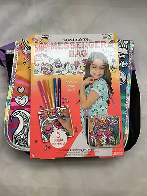Unicorn Messenger School Bag Just My Style Children’s Craft Bnib Jms New Gift • £14