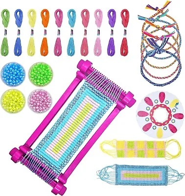 Craft Kit For Kids 8 9 10 11 12 13 14Year Old Girls Gifts Bracelet Making Kit UK • £10.99