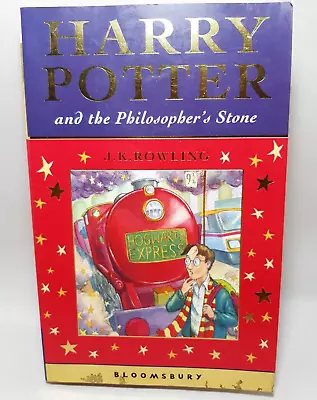 Harry Potter & The Philosopher's Stone J K Rowling P/B 2001 • $10.16