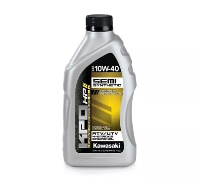 Kawasaki KPO UTV & ATV SEMI-SYN 4STROKE 10W40 ENGINE OIL 1QUART (K61027-300-01Q) • $13.95