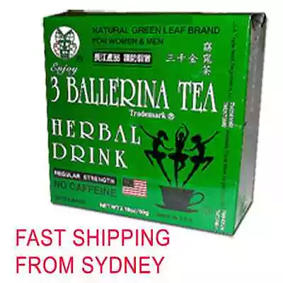 3 Ballerina Tea Slimming Tea For Diet Slim Weight Loss 30 Tea Bags • $9.95