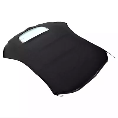 Convertible Soft Top W/Heated Glass Window Black For Volkswagen Beetle 2003-2010 • $336