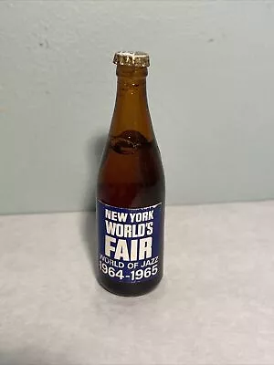 Rare Vintage Mini Harp Lager Beer Bottle New York Worlds Fair 1964-1965 • $72.37