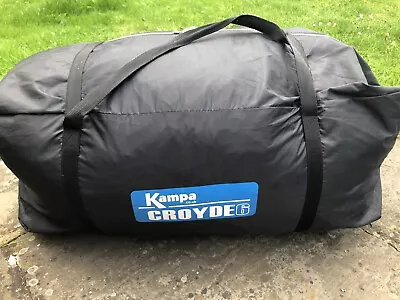 Kampa Croyde 6 - Ideal For Family Camping - 6 Berth Poled Tent • £340