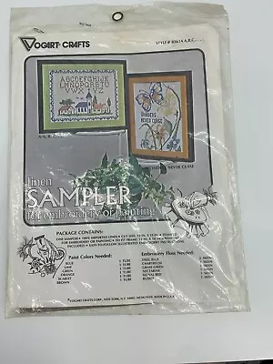 Vogart Crafts Stamped Linen Sampler For Paint Or Embroidery 12 X15  • $19.45