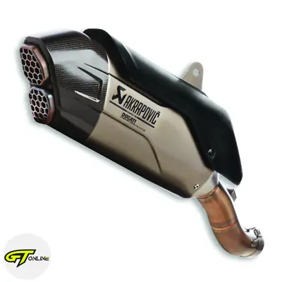 Ducati Multistrada V4 2021 + Akrapovic Exhaust Silencer 96481775DA Genuine • $1554.18