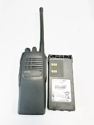 MOTOROLA HT750 VHF 136-174 MHz 4CH Two-Way Radio AAH25KDC9AA2AN • $89.97