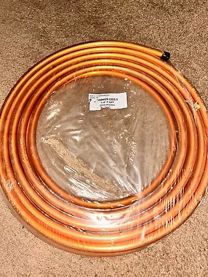 7/8 X 50ft Seamless Copper Coil  Acr Tube Dehydrated • $175