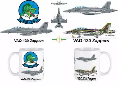 VAQ-130 Zappers EA-18G Mug • $12.99