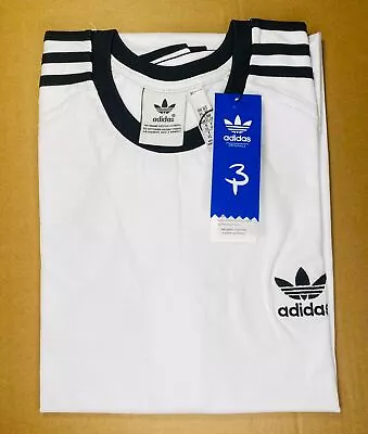 Adidas T Shirt Original Trefoil Short Sleeve Designer T-shirt - Sale • $18.66