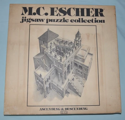 £17.50 • Buy M C Escher Vintage Jigsaw Ascending & Descending 551 Pieces Complete 18  X 24 