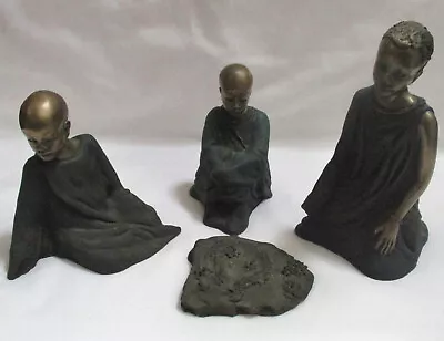 £99.99 • Buy Complete Set Of Soul Journeys  Cattle Game  Maasai Resin And Metal Figurines