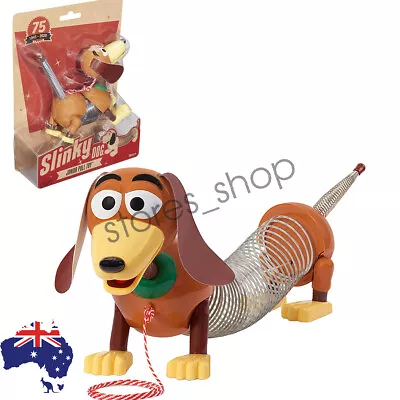 Toy Story 4 Slinky Dog Toys Action Figures Stretching Body Floppy Ear Cute Gift • $39