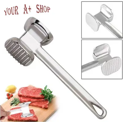 8.9'' Double Side Beef Steak Mallet Pounder Meat Tenderizer Hammer Kitchen Tool • $7.95