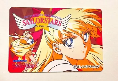 Sailor Moon 1996 Vintage Bandai Minako Aino Japanese Card No.727 • $6