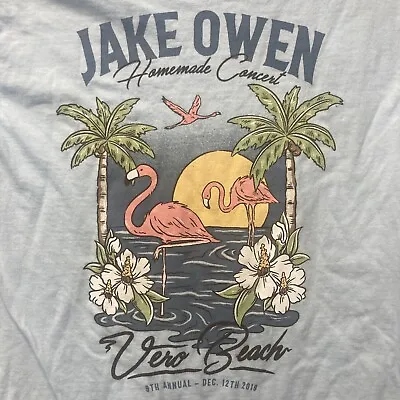 JAKE OWEN CONCERT T SHIRT ~ SIZE S Homemade Concert Vero Beach • $15