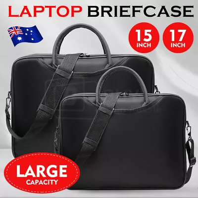 $19.98 • Buy 15'' 17'' Laptop Shoulder Bag Sleeve Briefcase Case For Macbook HP Dell Lenovo