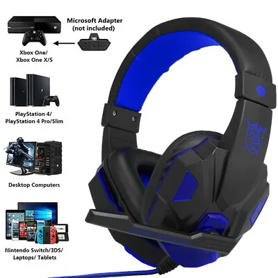 $20.49 • Buy Gaming Headset Headphone For PC Laptop With Microphone With USB