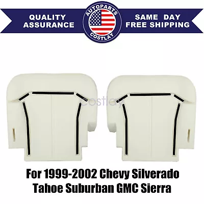 For 1999-2002 GMC Sierra 1500 2500 Driver & Passenger Bottom Seat Foam Cushion • $72.19