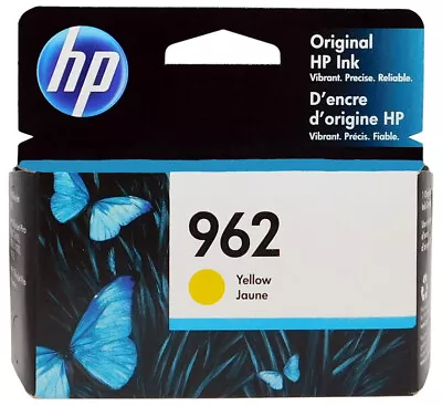 HP 962/3HZ98AN Yellow Ink Cartridge New Genuine • $5.99