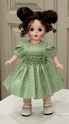 Boneka Green Dress ONLY 4 8  Doll Madame Alexander Wendy Alexander-Kin • $34.98