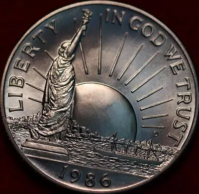 Uncirculated 1986-D Denver Mint Statue Of Liberty Clad Comm Half Dollar • $2.50