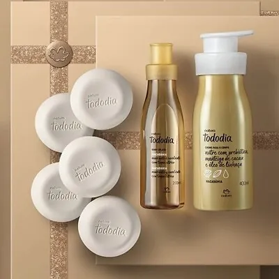 Natura TODODIA Macadamia Set Body Splash + Lotion + Soap US Seller • £48.18