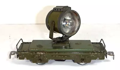 Marx #561M Army Train Prewar Illuminated Spotlight Car • $119.99