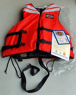 New! Stearns The Work Boat Life Vest Type III I460 Orange Adult XL 48 -50   USA  • $29.50